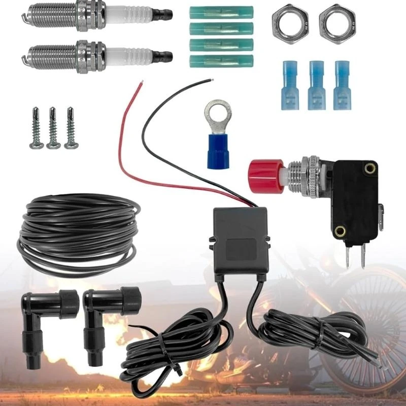 

Double Flamethrower Universal для мотоциклетного автомобильного грузовика.