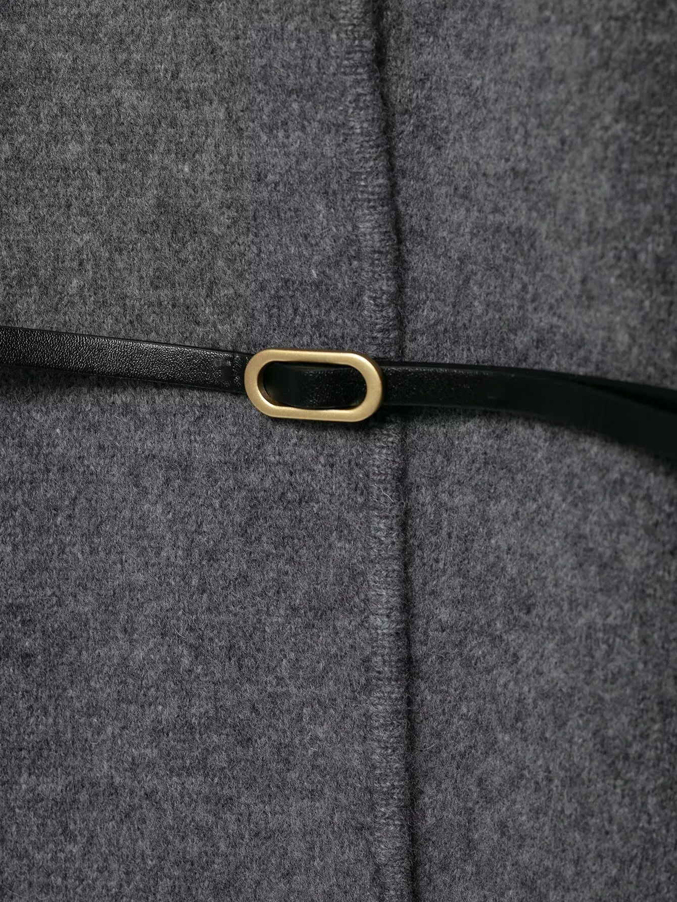 Nowy damski kardigan w jednolitym kolorze z paskiem, dzianinowa kurtka swetrowa, stylowa damska kurtka z długim rękawem.