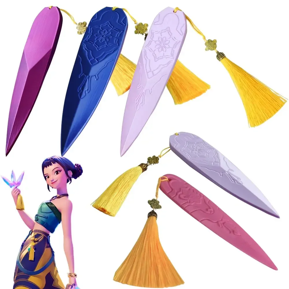 Zoey Kpop Demon Hunters Cosplay Dart Armi Puntelli di gioco di ruolo per bambini Ragazze Gruppo Idol Accessori per costumi di carnevale di Halloween