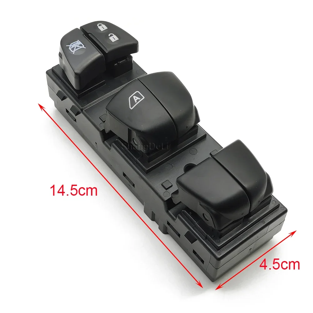 Car Electric Power Window Control Lifter Switch For Nissan Sentra Leaf JUKE Rogue X-Trail Qashqai Navara 25401-3SH0A 25411-1KL5A