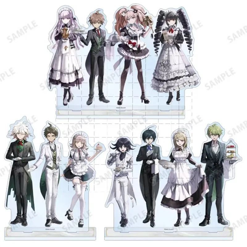 Game V3 Nanami Chiaki Akamatsu Kaede Ouma Kokichi Shuichi Saihara Acrylic Stand Doll Anime Figure Model Plate Cosplay Toy Gift