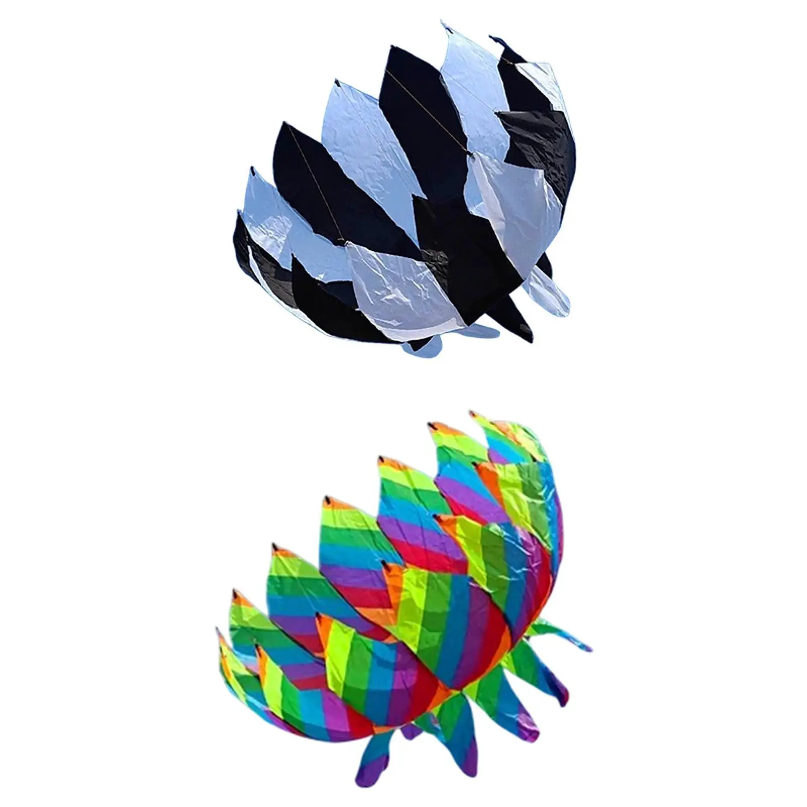 ビーチカイト フレームレス飛行おもちゃ 子供ギフト 3D 巨大パラフォイル 飛ばしやすい 3D 凧 初心者向け 旅行 ビーチ ガーデン アウトドア
