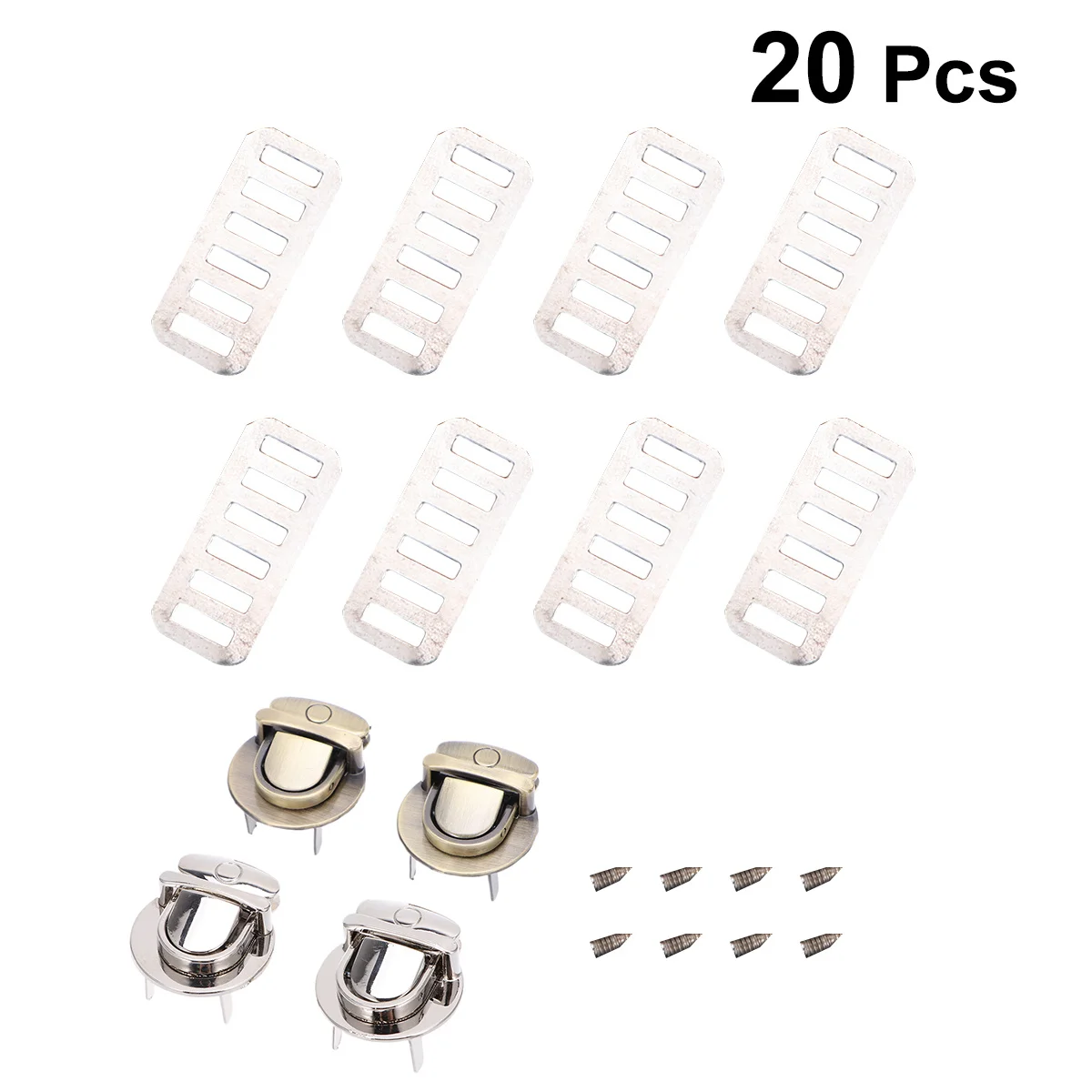 

20Pcs Box Latches Metal Durable Smooth Appearance for Vintage Wooden Jewelry Gift Wine Boxes Drawer Cabinet