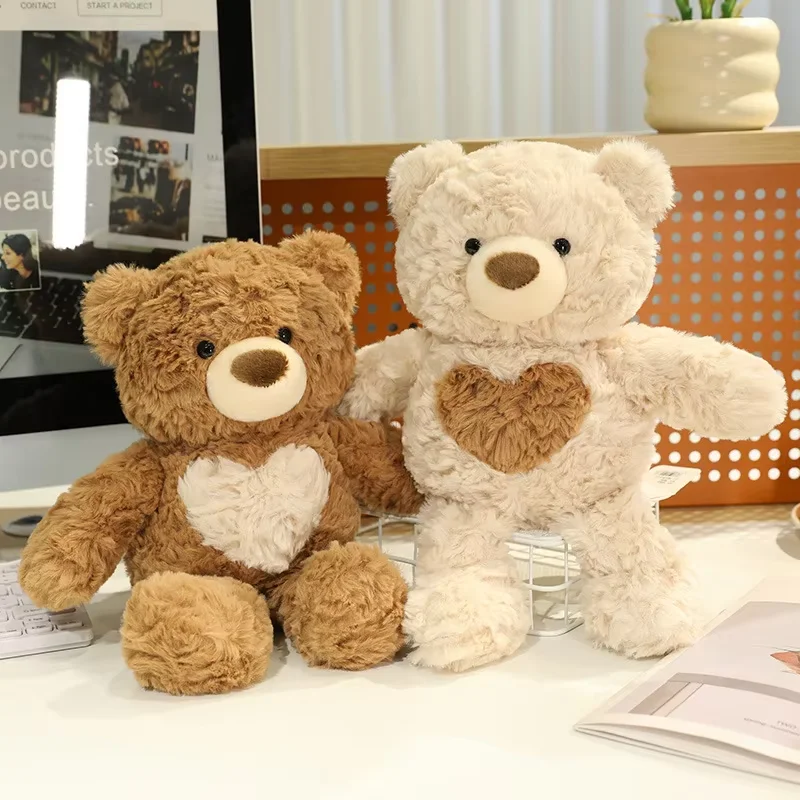 Neuer Heißer Weihnachts-Teddybär, Liebenswerte Plüschtiere, Niedlicher Kuschelbär, Valentinstagsgeschenk für Mädchen, Weihnachtsgeschenke für Kinder und Babys