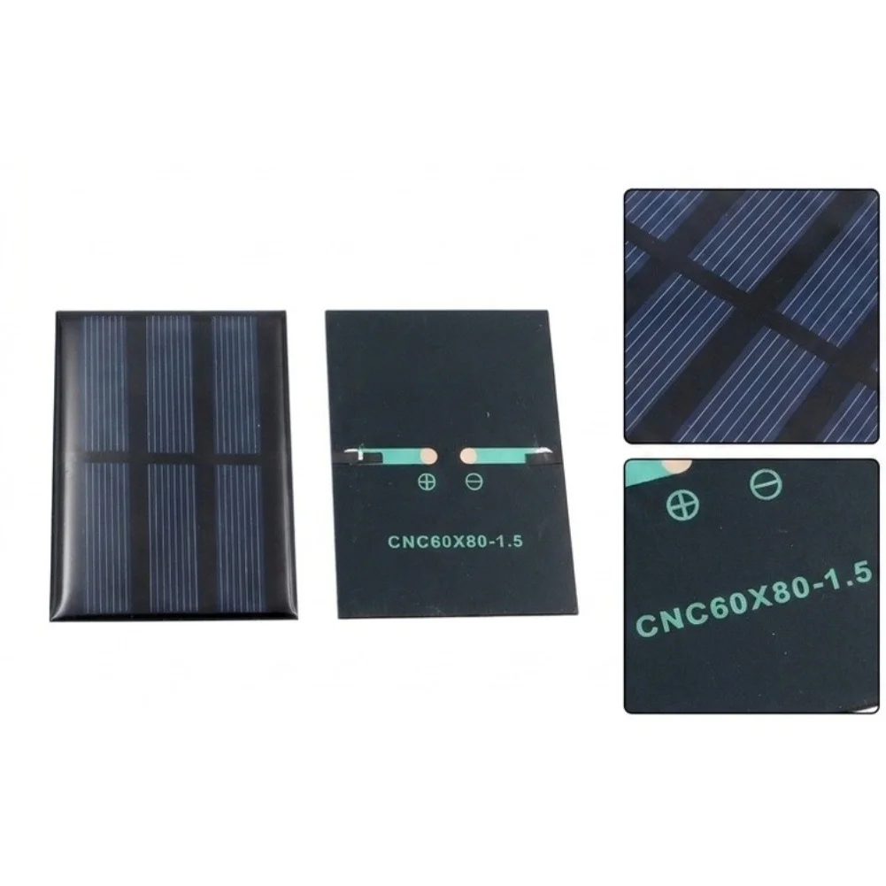 Low Voltage Cell Epoxy Resin Panel For DIY Projects DIY Solar Applications 0.65W Power Output 1.5V Operating Voltage