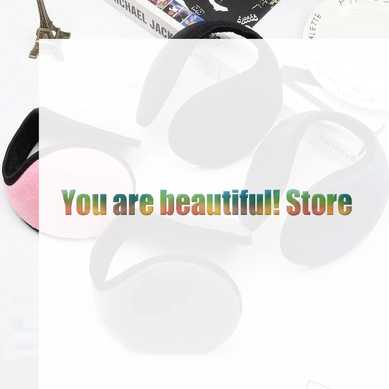 Winter Unisex Warm Fur Earmuffs For Men Women Ear Muffs Thicken Warmer Ear Cover Outdoor Cycling Ski Plush Ear Protector