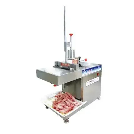 Meat Slicer Cnc Double Commercial Electric Lamb Beef Mutton Roll Stainless Steel Meat Slicer