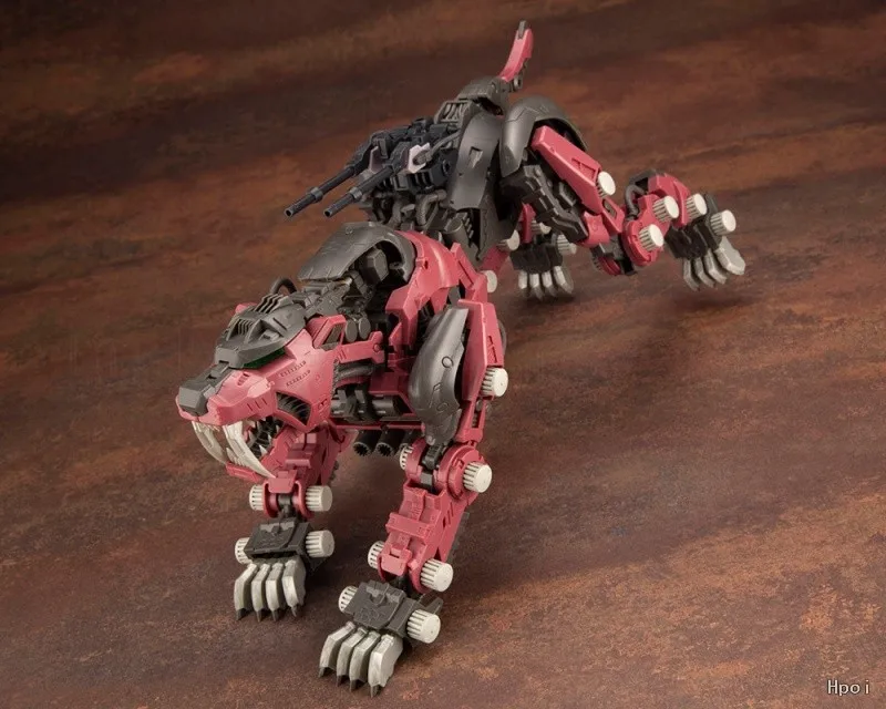 【الأصلي】Kotobukiya HMM Series Zoids Wild EPZ-003 Sabre Tiger CA Color Ver. Mecha-assemble 1/72 عمل نموذج لجسم لعبة