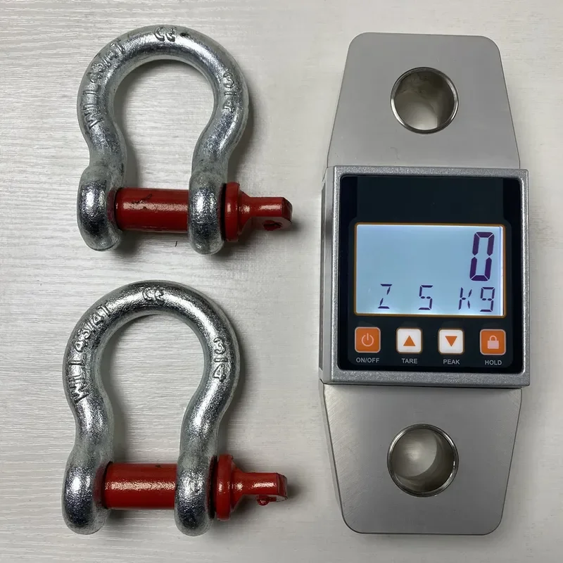 Digital Electronic Tensile Dynamometer 3000KG for Industrial Use Portable 3 Ton Weighing Scale for Tensile Force Measurement