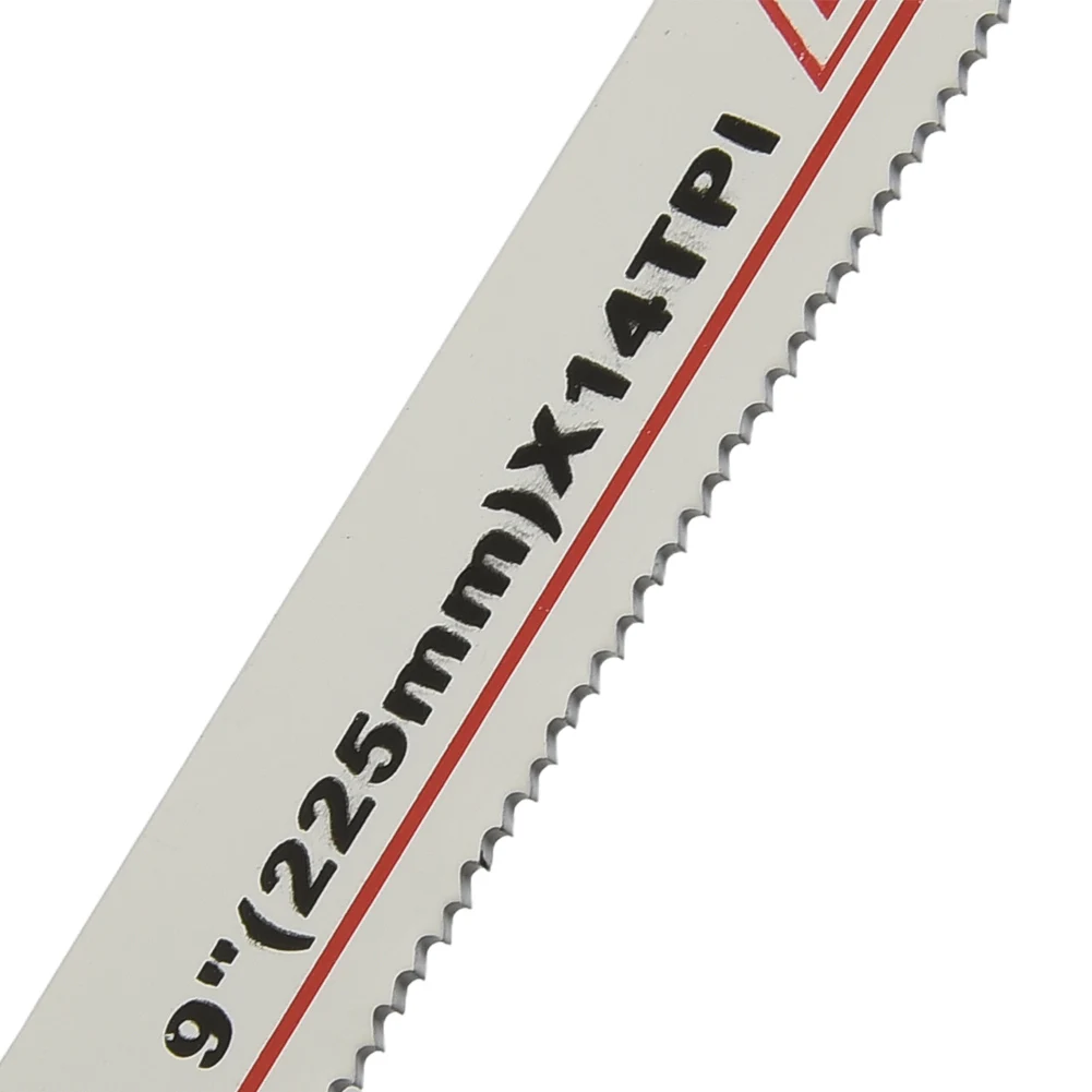 1Pcs Hot Saw Blade Reciprocating 0.9x19x1.8mm 1x 9\" Inch Accessories Bimetallic Kit Metal Parts Shank Flexible