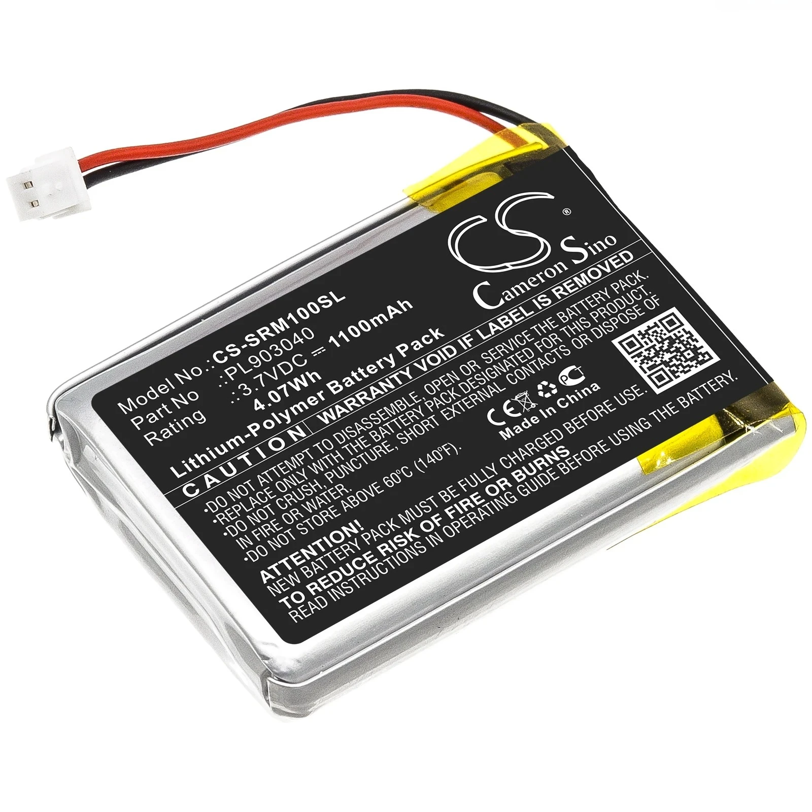 3.7V 1100mAh Electronic Magnifier Battery PL903040 for Schweizer LED Magnifier +TOOL