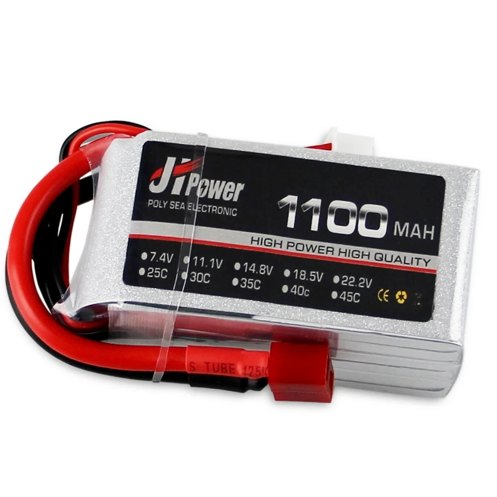 HKNA Lipo 2S 3S 4S 5S 6S RC LiPo batteria 7.4V 11.1V 14.8V 18.5V 22.2V 1100mAh 25C per RC auto elicottero barca RC aereo da corsa