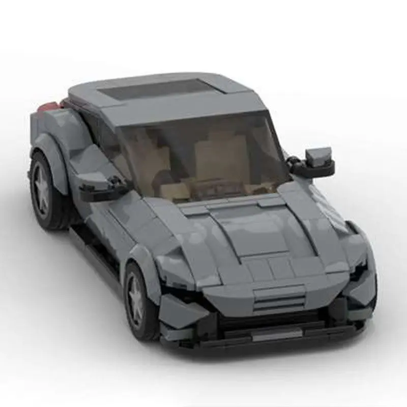 AIAIAITOY Technical Roma Speed Champions Dark Grey Cars Techniced Building Blocks Bricks Set Kids Toys Gifts For Boys & Girls