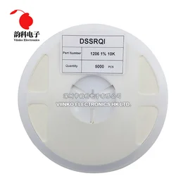 5000pcs 1% 1206 SMD resistor 0R ~ 10M 1/4W 0 0.1 1 10 100 150 220 330 ohm 1K 2.2K 4.7K 10K 100K 1R 10R 100R 150R 220R 330R 1M