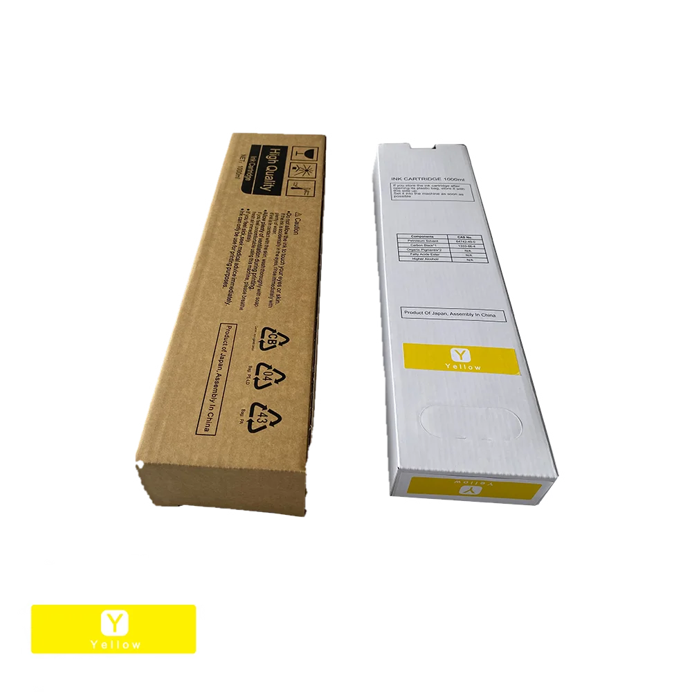 Ink Cartridge For Riso Comcolor GL9730/7430 Inkjet Printer 1000ML BK C M Y