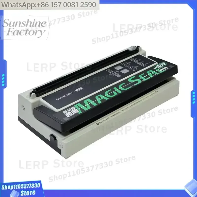 MS4005 2-IN-1 Vacuum Sealer 40cm Extra Wide Seal Bar Built-in Cutter for All Bag Types Home Food Storage