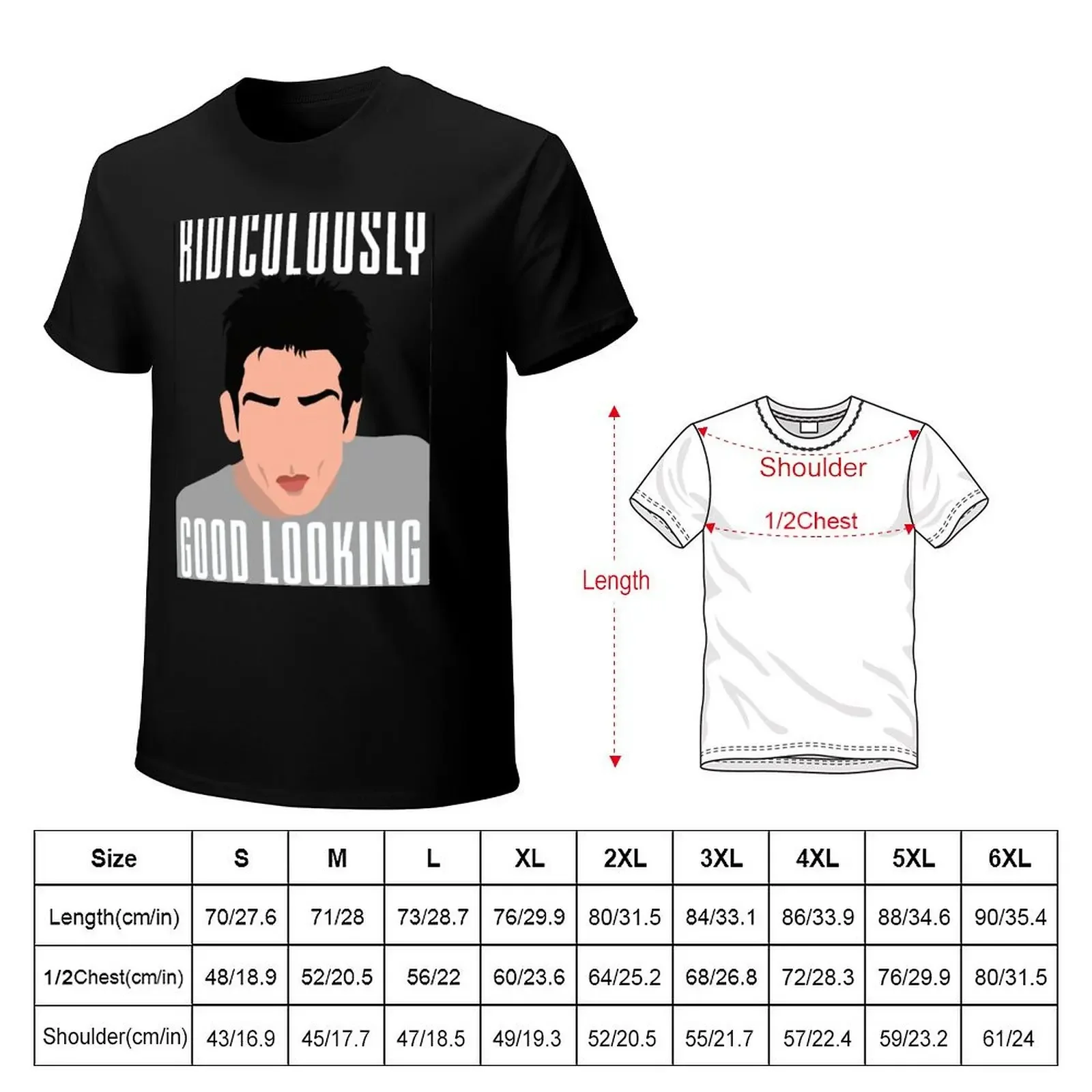 Ridiculously Good Looking - Zoolander T-Shirt quick-drying tees cute clothes man t shirt tee shirts for men