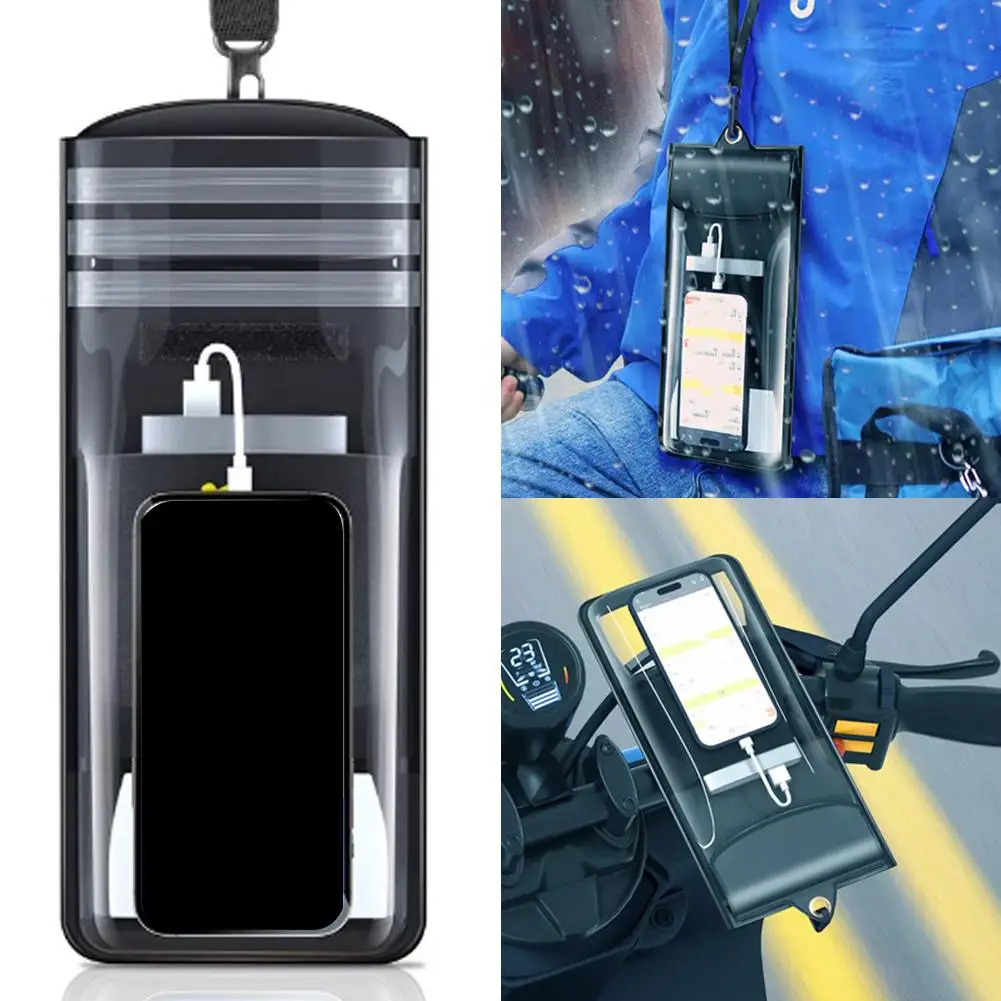 

Universal Waterproof Phone Case Bag For IPhone 15 14 13 12 11 Pro Max X 13 S23 Ultra Swim Cover Accessories Q8T5