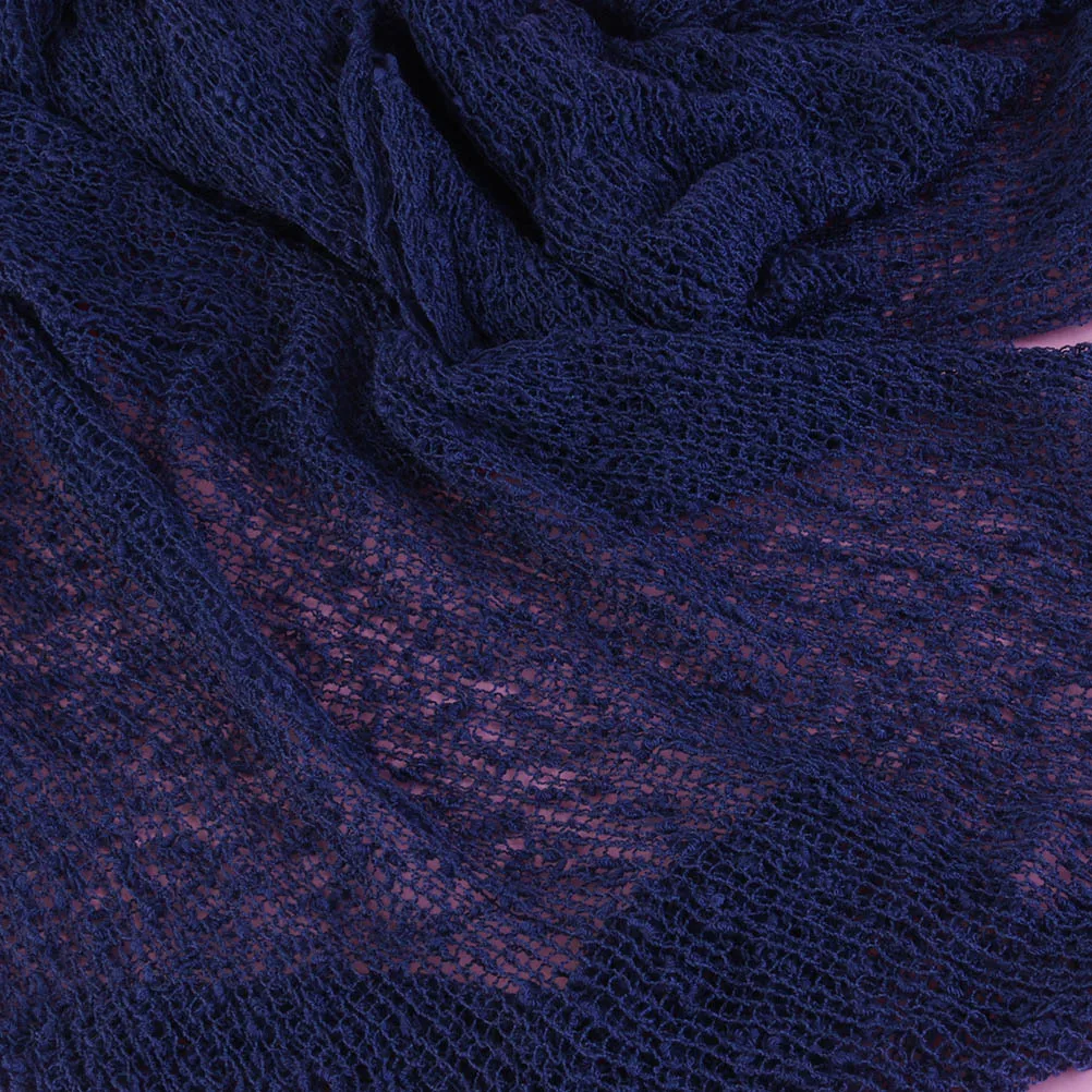 الوليد الطفل طويل تموج بسط التفاف الأزرق الداكن الطفل التفاف صور الدعامة حفلة عيد ميلاد التصوير الفوتوغرافي الوليد يلتف #1