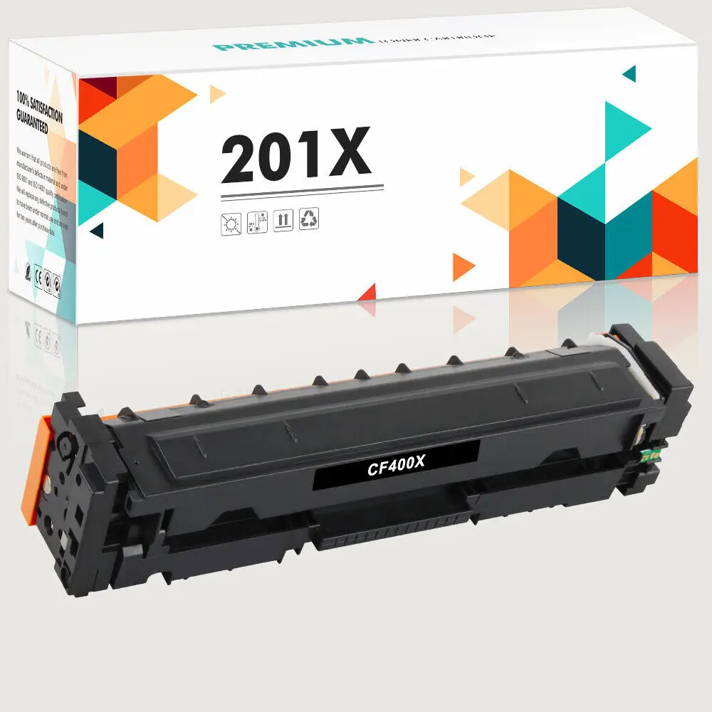 1pk compatível cf400x 201x cartucho de toner preto para hp laserjet m277 m252