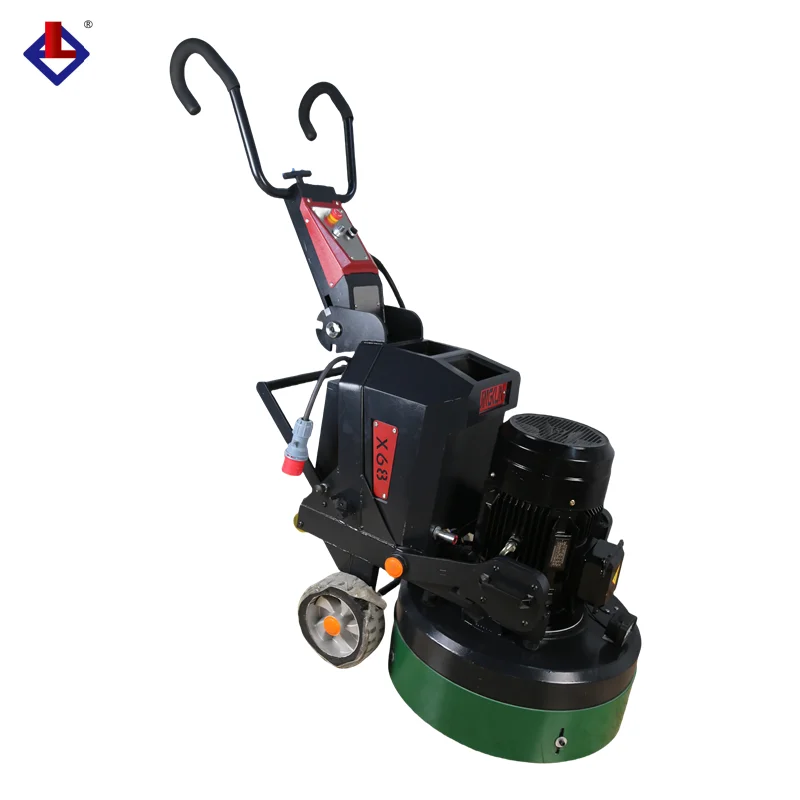 LONGSHUN X68 طاحونة أرضية القرص الكواكب دفع يدويًا بحالة جديدة دليل الصف الأساسية والعتاد البناء طاحونة الخرسانة