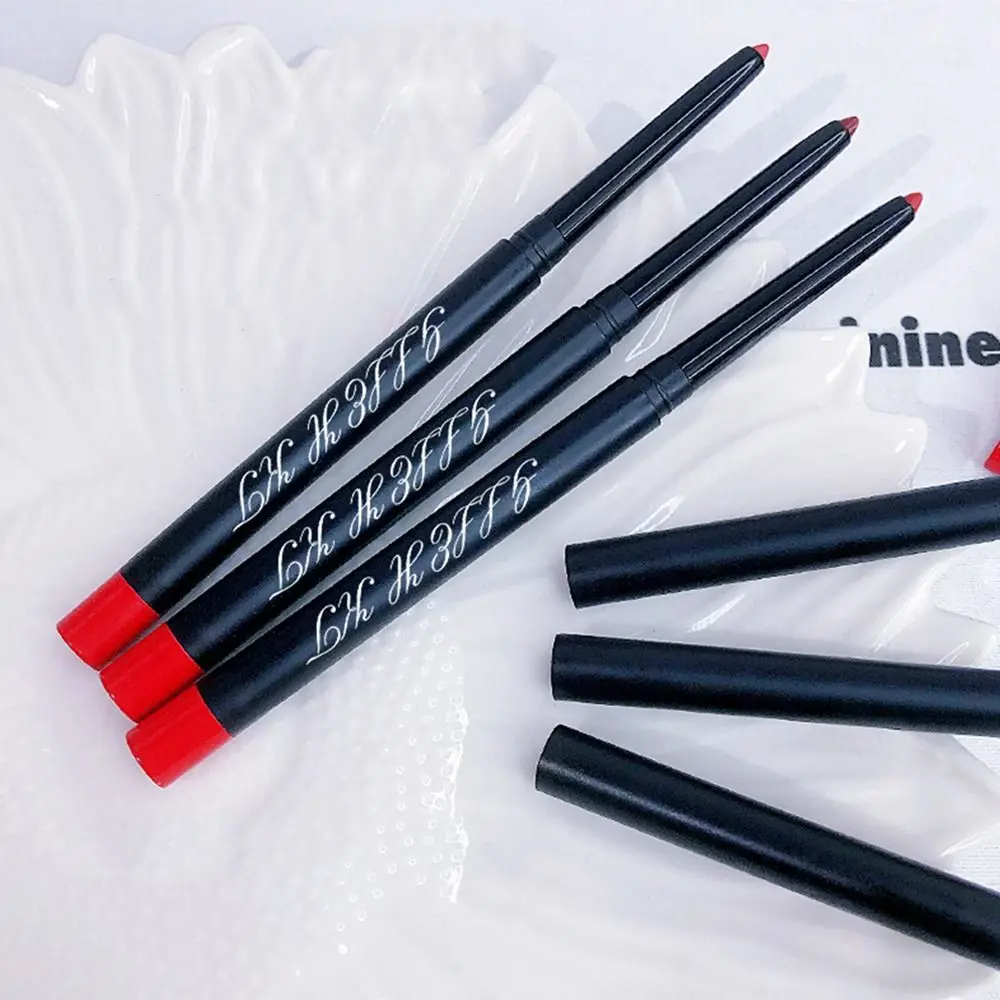 8 Farben Kosmetik Samt Lip liner Bleistift sexy wasserdichte Nebel Oberfläche Lip Liner lang anhaltende glatte Kontur Tönung Frauen