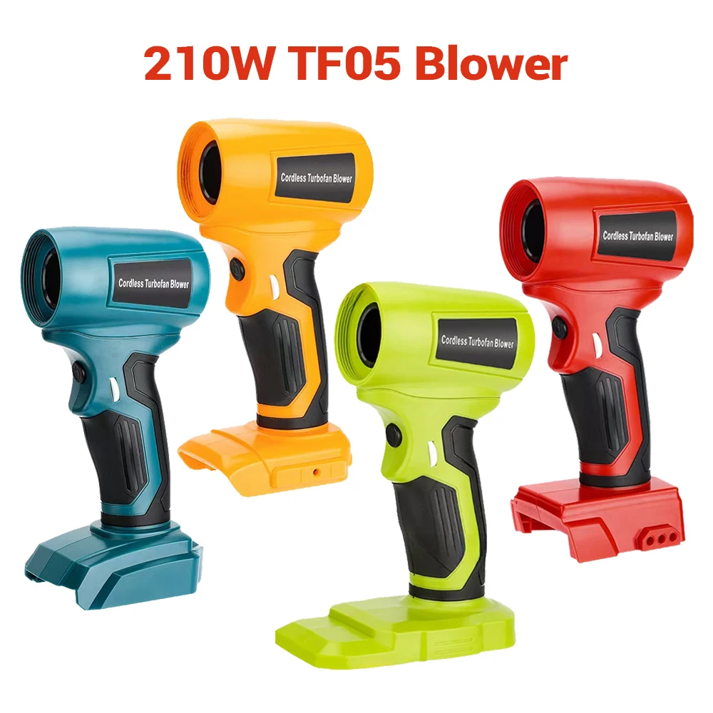 

Turbo Fan Mini Jet Blower Portable Violent Fan for Makita Dewalt Milwaukee Bosch Ryobi 18V 20V Li-ion Battery Handheld