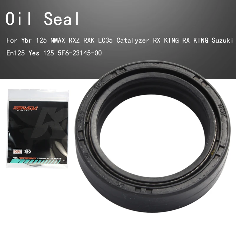

KENADA Racing Oil Seal Sil Shok Sok For Ybr125 NMAX RXZ RXK LC35 Catalyzer RX KING RXKING En es 125 5F6-23145-00