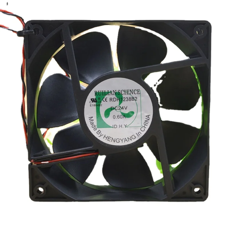 

New CPU Cooling Fan RUILIAN RDH1238B2 24V 0.60A 12CM 12038 Inverter Fan Fan 120*120*38mm