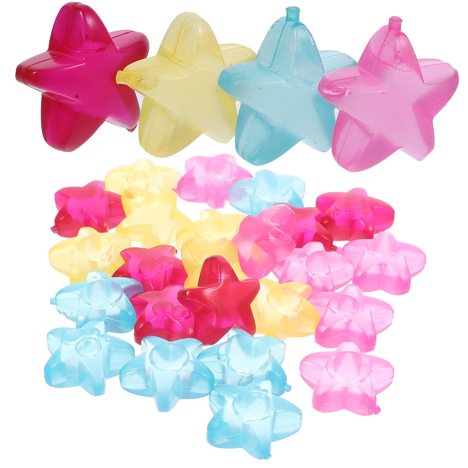 24 Pcs Silicone Ice Cubes An Fittings Balls Rocks Small Fairy Reusable Whiskey Silica Gel Water Freezer Household