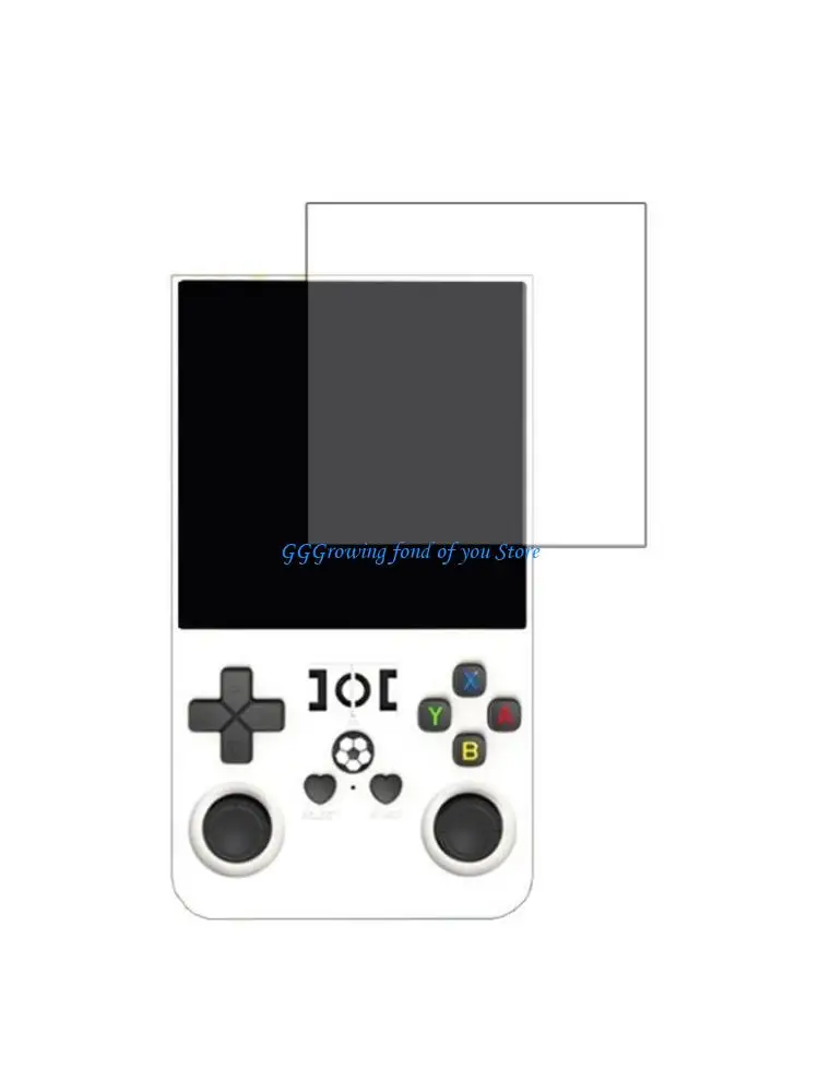 

H9EB Tempered Glass Screen Protector Shield for R36Max Handheld Console Antiscratch