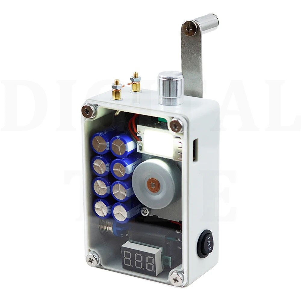 Hand generator portable lighting ignition USB charging