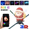 52 センチメートル 3D ホログラムファンプロジェクター HD LED ホログラフィックプレーヤー広告表示機 WiFi APP リモコンショッピングモール用 4