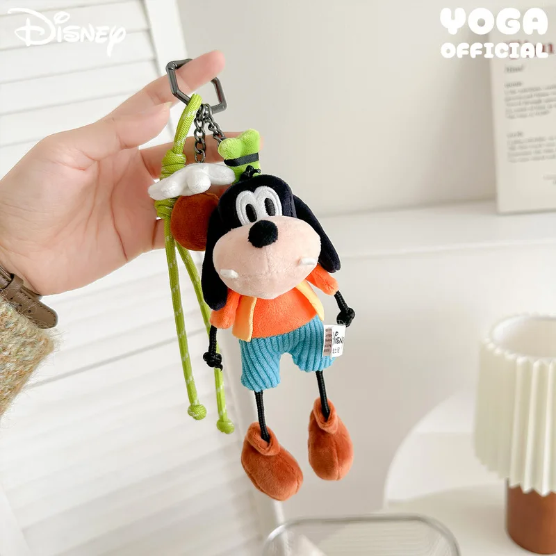 Genuine Disney Mickey and Goofy plush toys perfect for girls cute and adorable suitable for backpacks and perfect for any outfit