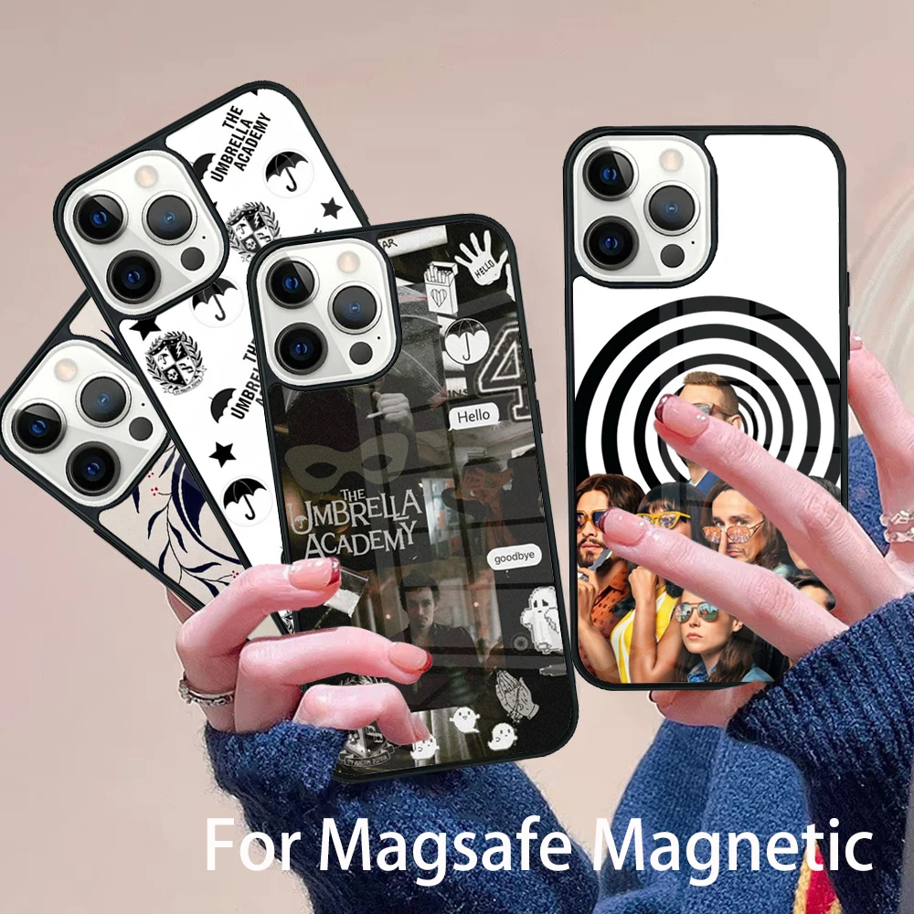 

The Umbrella Academy Phone Case Magesafe Magnetic Wireless Charge Cover For IPhone 16 11 12 13 14 15 Pro Max Plus Mini