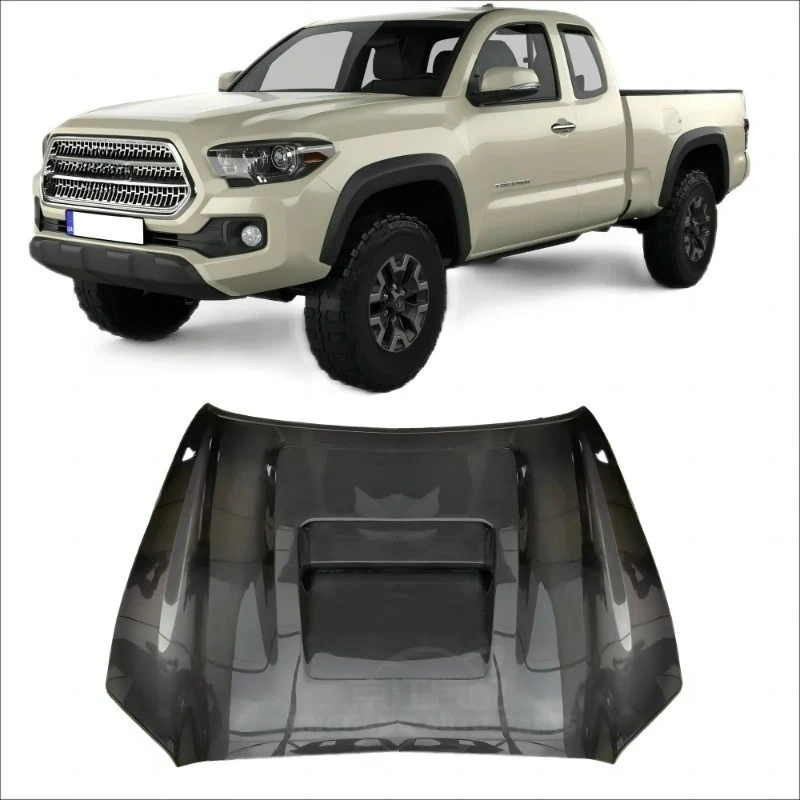 

High-Quality FORToyota Tacoma Front Hood Open Hole Carbon Fiber 2015-2020