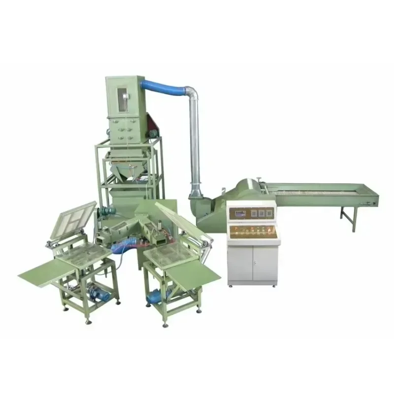 【2026】Automatic Home Textile Products Polyester Fiber Stuffed Toy Cotton Filler Cushion Pillow Stuffing Filling Machine