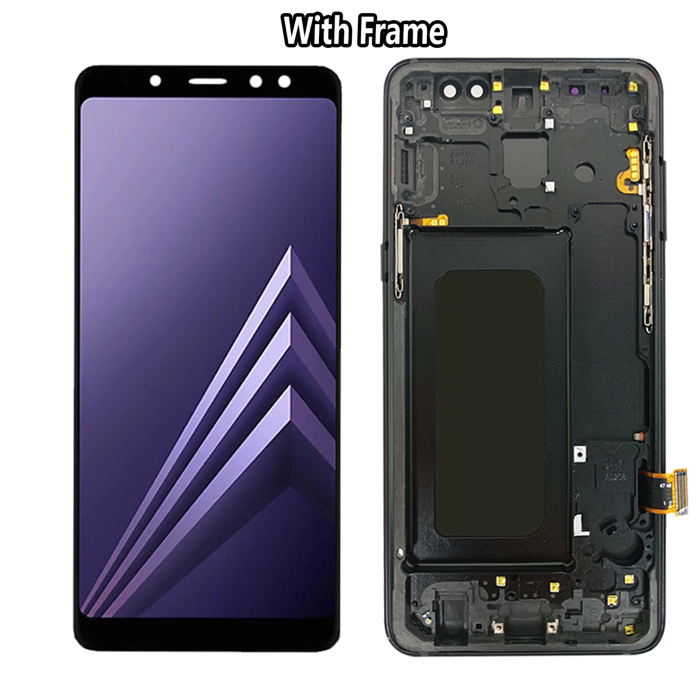 Imagem -05 - Digitador de Tela Sensível ao Toque com Moldura Display Lcd Montagem para Samsung Galaxy a8 2023 Oled A530 A530f A530ns 56 Polegadas