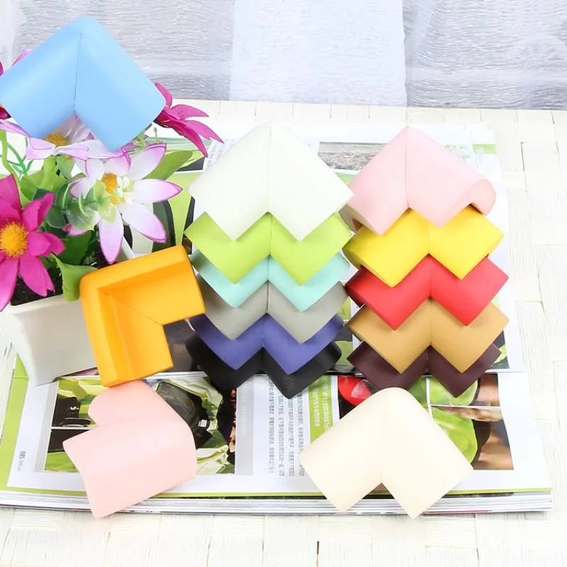 Ochraniacz narożny dla dzieci, antykolizyjny, z materiału NBR, pogrubiony, ochronny, kąt prosty, kształt litery L.