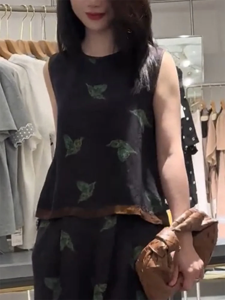 Bla broderie florale ronde Ne Svel gilet irt chinois rétro Sle polyvalent été nouveauté femmes Faion haut