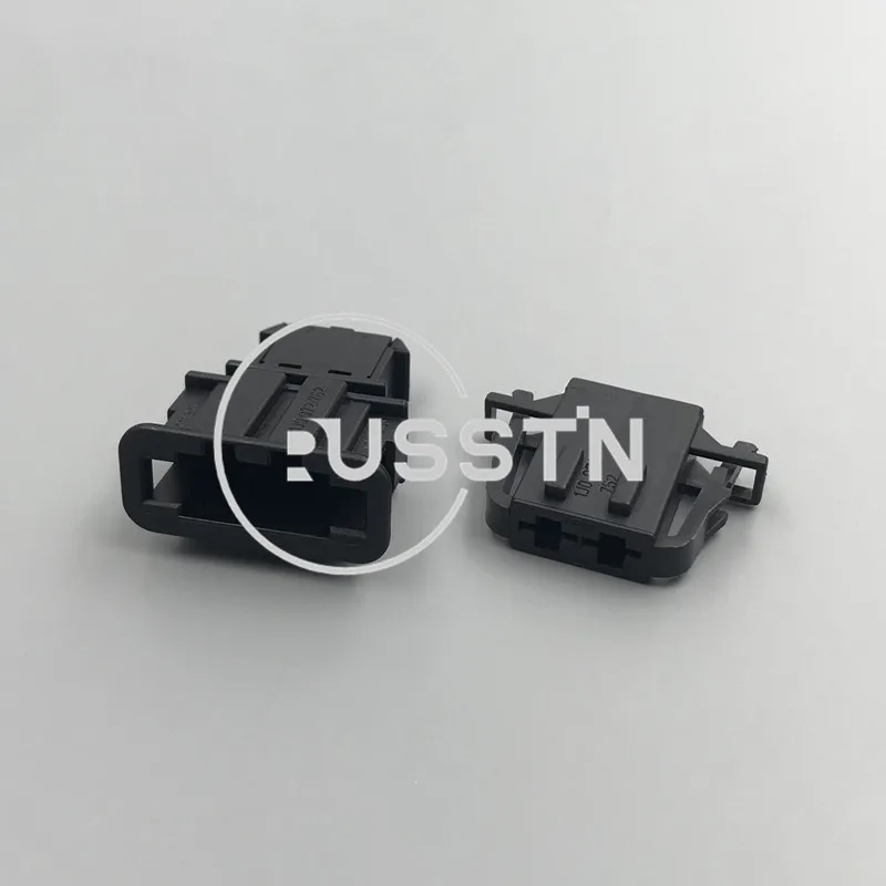 1 Set 2 Hole 1J0972752 1J0972762 Blower Fan Motor Pigtail Wiring Socket AC Assembly Car Plug 1J0972762 1J0972752 For VW Audi