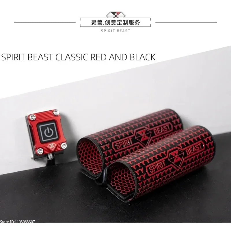 SPIRIT BEAST Motorcycle Electric Heating Gloves Heating Handlebar Cover 12V Universal Scooter Heating Handlebar Cover for Honda