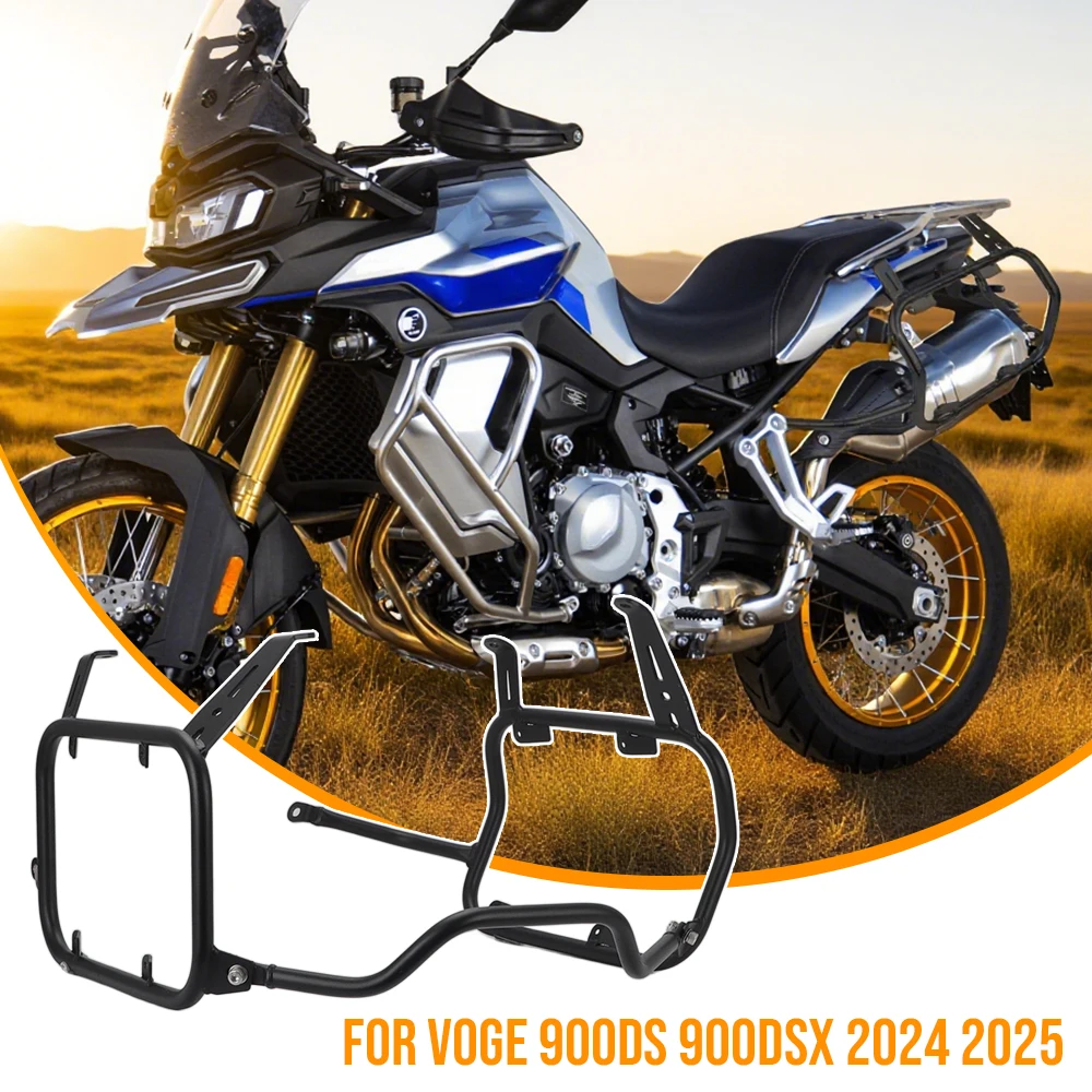 

Motorcycle Stainless Steel Panniers Rack Top Case Side Luggage Boxs Saddlebag Bracket Support For VOGE 900DS 900DSX 2024 2025