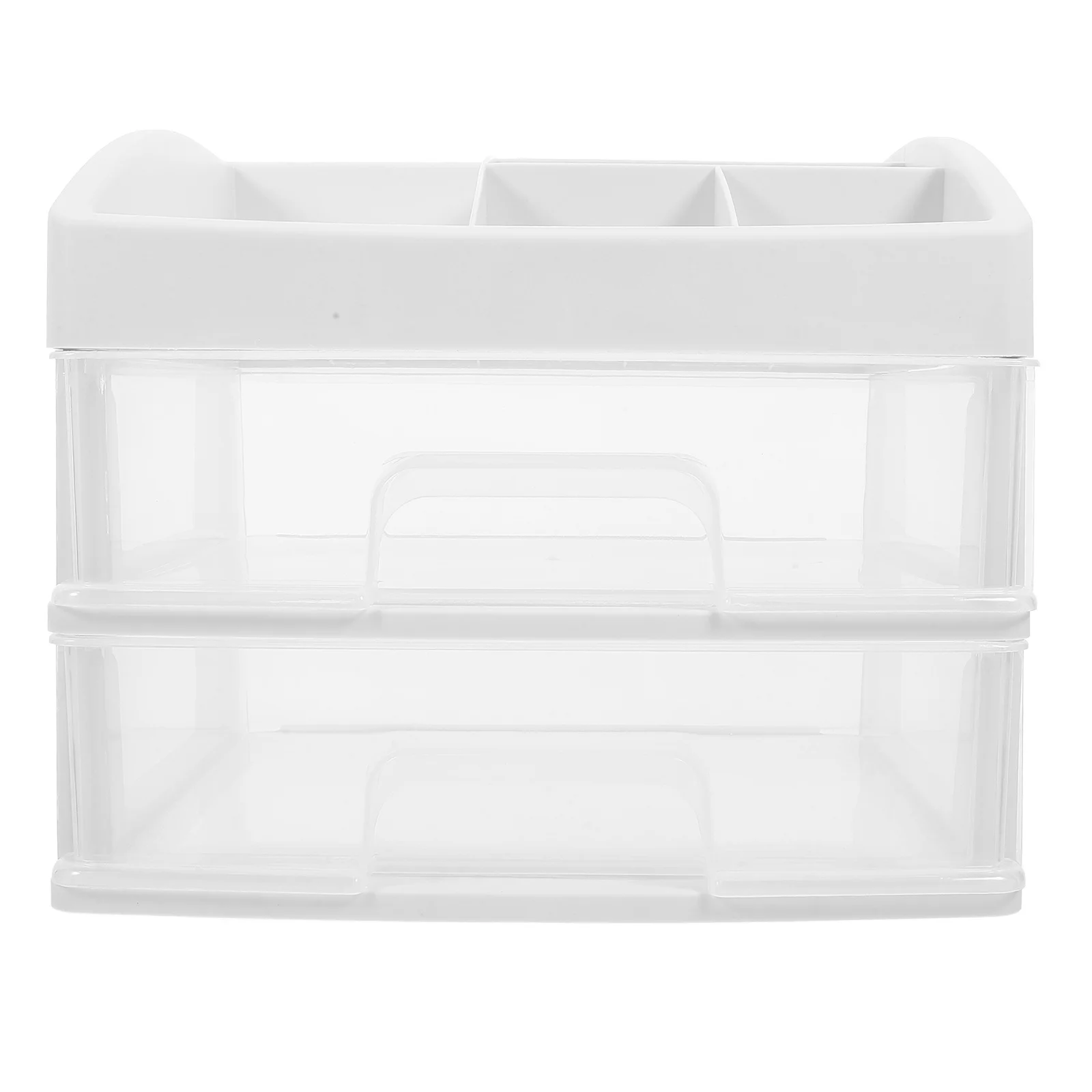 متعدد الطبقات درج صندوق تخزين منظم سطح المكتب لمكتب المدرسة المنزل القرطاسية ملف أشتات حامل مكتب المنظمون #5