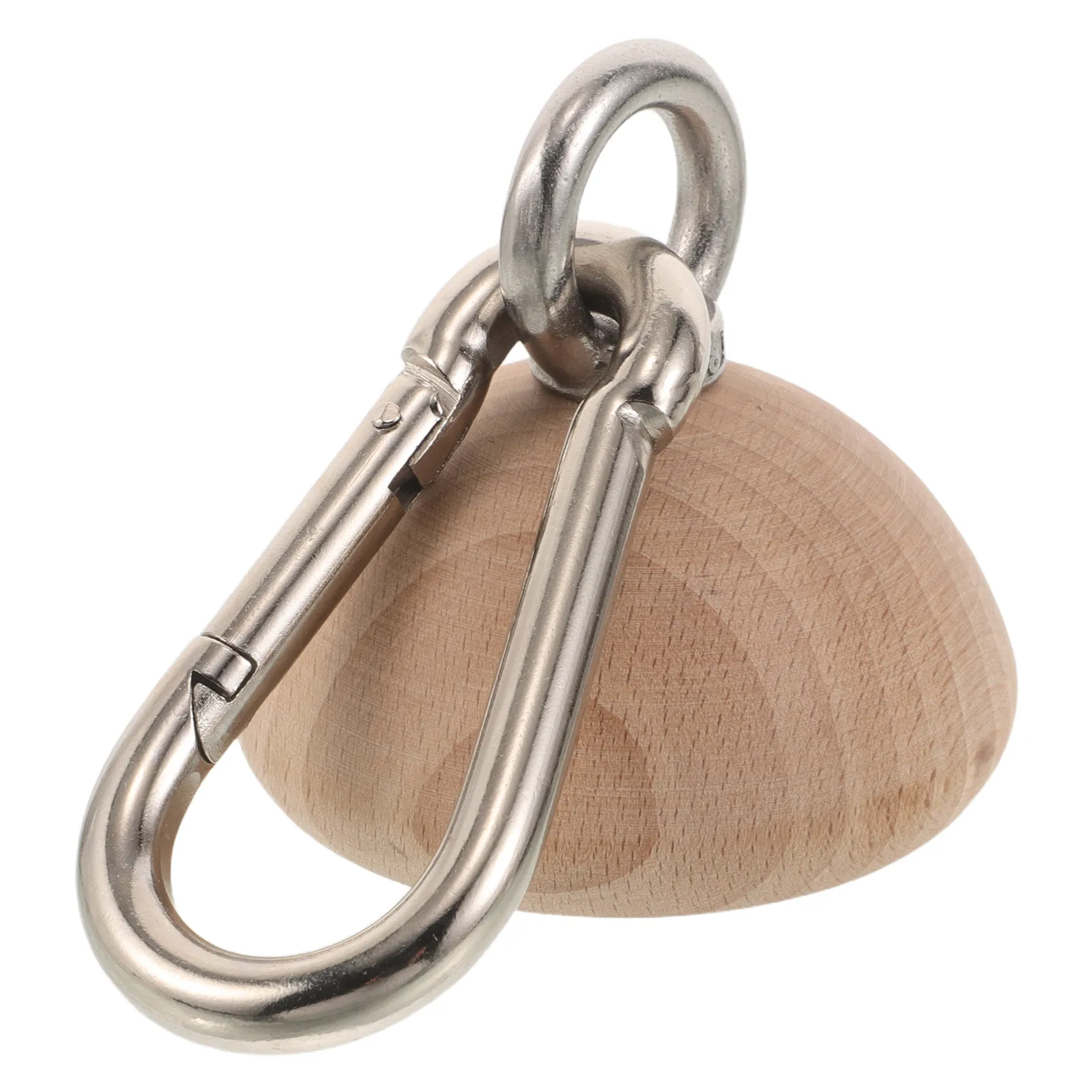 Wooden Climbing Grip Trainer Half Sphere Ergonomic Hand Exerciser Portable Grip Strength Trainer Rock Climbing Finger