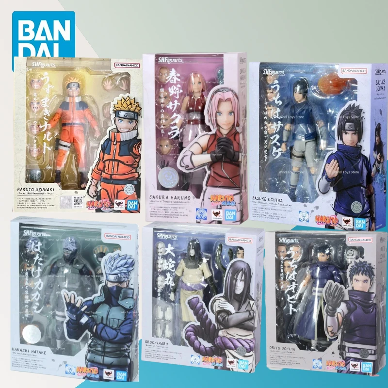 

Original Bandai Spirits SHF S.H. Figuarts Uchiha Obito Naruto Shippuden Collects Model Model for POY Toys 15cm Stock Preparation