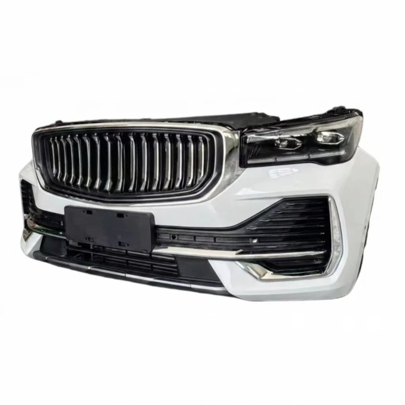 Complete Used Front Bumper Set Radiator Headlight Bolt-On Installation Universal Fitment