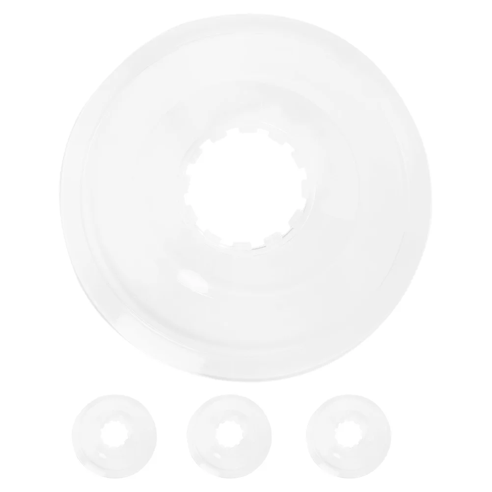 

4Pcs Bicycle Flywheel Guard Transparent Lightweight Rear Wheel Protector Mountain Road Bike Spoke Cover Spoke Protector