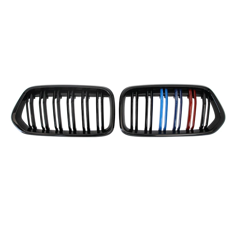 

Double Salt Glossy Black M Color ABS Front Bumper Grille Car Grille for New X2 F39