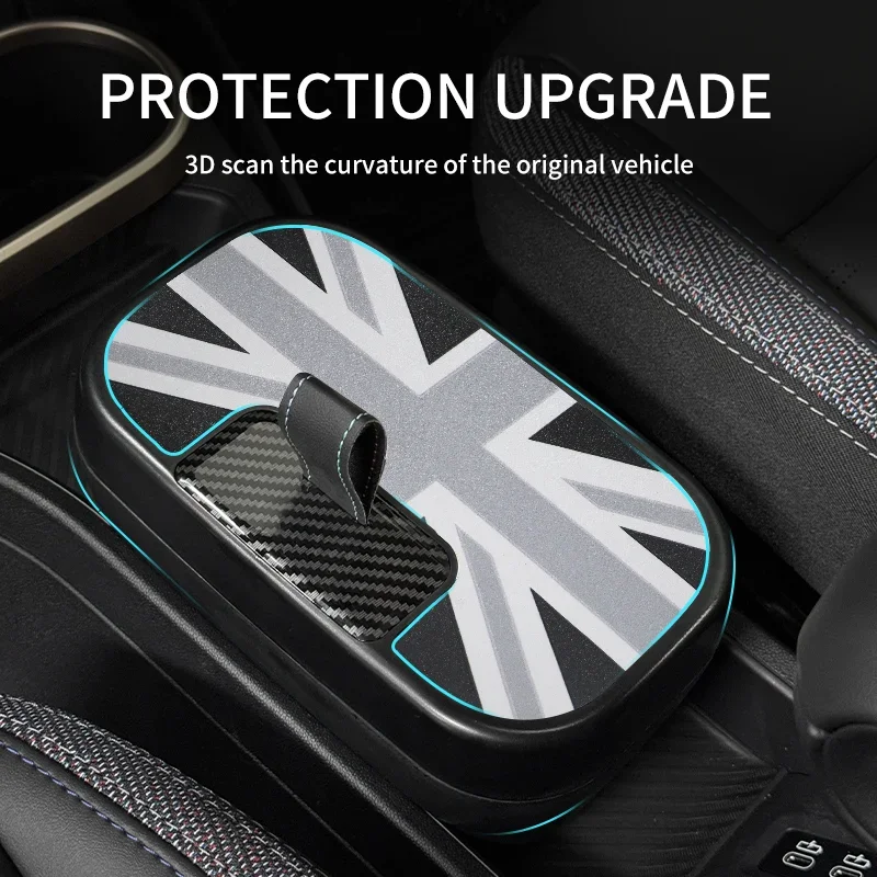 

Central Control Storage Box For BMW Mini Cooper F65 F66 2024 2025 Central Armrest Storage Box Car Accessories